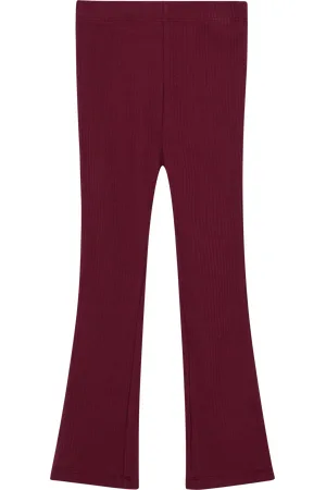 QS by s.Oliver Gerippte Flared-Leggings, Kinder