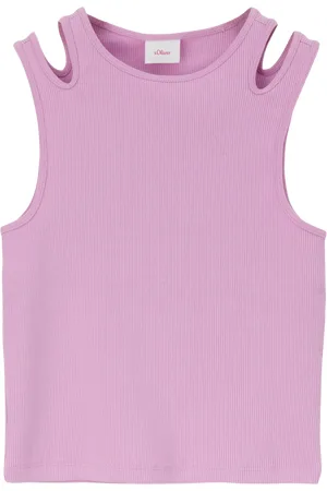QS by s.Oliver Tank-Top aus Baumwollstretch, Mädchen