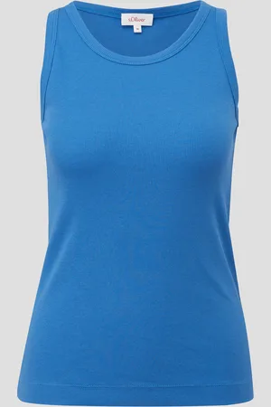 QS by s.Oliver Tanktop aus Baumwollstretch, Damen