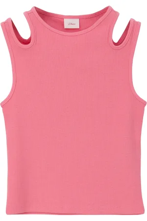 QS by s.Oliver Tank Top mit Schulter-Cut-out, Mädchen