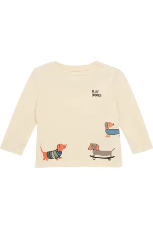 QS by s.Oliver Longsleeve mit Frontprint, Babys