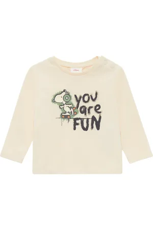 QS by s.Oliver Longsleeve mit Peanuts®-Print, Babys