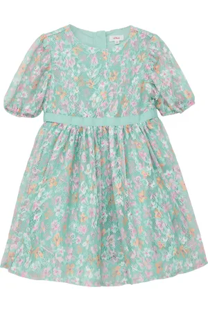 QS by s.Oliver Festliches Spitzenkleid mit Unterrock, Kinder