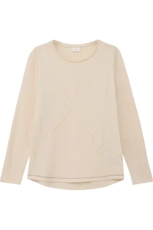 QS by s.Oliver Longsleeve im Loose Fit, Mädchen