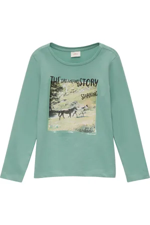 QS by s.Oliver Langarmshirt mit Fotoprint, Kinder
