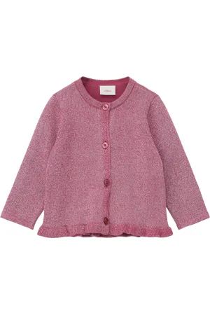 QS by s.Oliver Strickjacke mit Rüschen, Babys