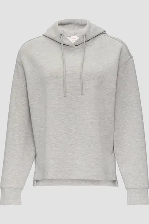 QS by s.Oliver Hoodie aus Scuba im Relaxed Fit, Damen