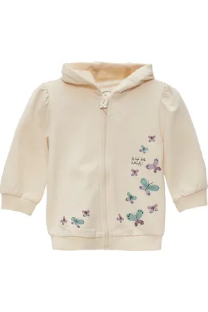 QS by s.Oliver Kapuzenjacke mit Glitzerprint, Babys