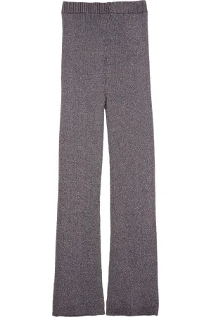 QS by s.Oliver Strickhose mit Flared Leg und Metallic-Effekt, Mädchen