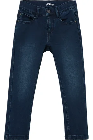 QS by s.Oliver Jeans Pelle / Regular Fit / Mid Rise / Straight Leg / Used-Look, Kinder