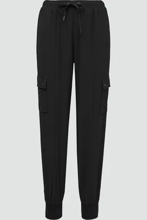QS by s.Oliver Jogpants mit Cargotaschen und Bündchen am Saum, Damen