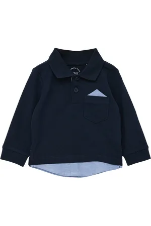 QS by s.Oliver Poloshirt in Layering-Optik, Babys