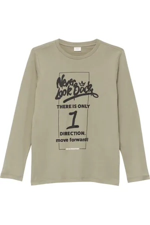 QS by s.Oliver Langarmshirt mit Schriftprint, Jungen