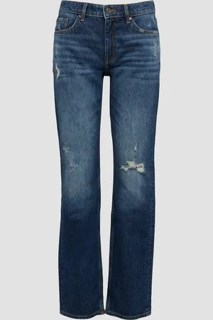 QS by s.Oliver Jeans Karolin / Regular Fit / Mid Rise / Straight Leg / Pailletten-Detail, Damen
