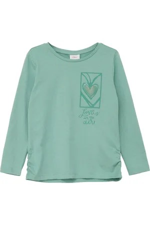 QS by s.Oliver Longsleeve mit Raffung, Kinder