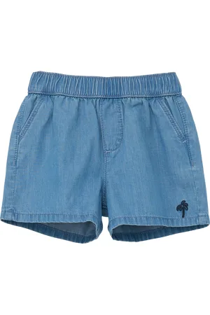 QS by s.Oliver Jeans-Shorts mit Used-Effekt, Babys