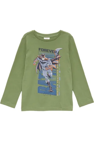 QS by s.Oliver Langarmshirt mit Batman®-Print, Kinder
