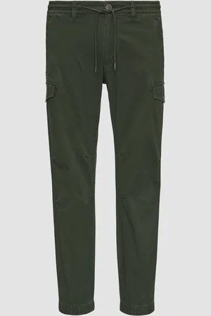 QS by s.Oliver Regular Fit: Cargohose aus Baumwollstretch, Herren