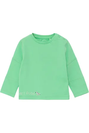 QS by s.Oliver Shirt mit gummiertem Schriftprint, Babys