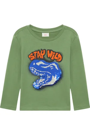 QS by s.Oliver Longsleeve mit Wendepailletten, Kinder