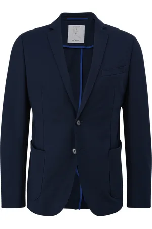 QS by s.Oliver Slim: Jogg Suit-Sakko, Herren