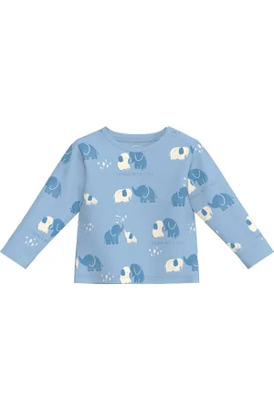 QS by s.Oliver Longsleeve aus Baumwolle mit All-over-Print, Babys