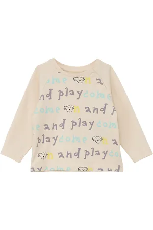 QS by s.Oliver Longsleeve mit Grafikprint, Babys