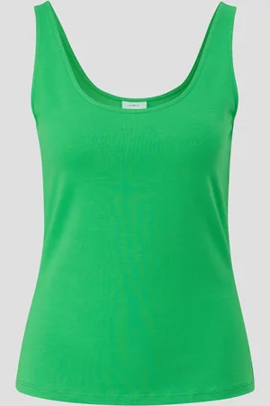 QS by s.Oliver Top mit U-Ausschnitt, Damen