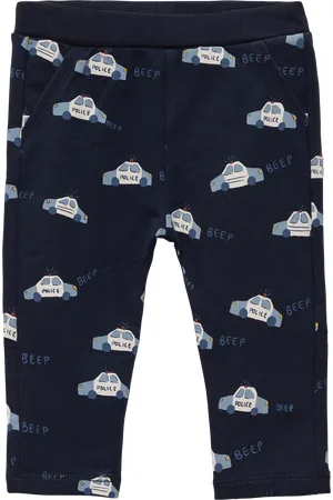 QS by s.Oliver Weiche Sweathose mit Muster-Print, Babys