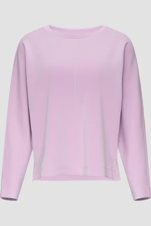QS by s.Oliver Sweatshirt aus Scuba mit Fledermausärmeln, Damen