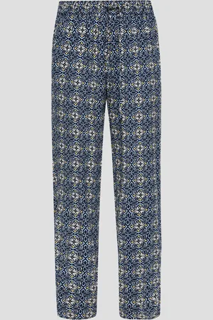 QS by s.Oliver Jogpants aus Viskose mit All-over-Print, Damen