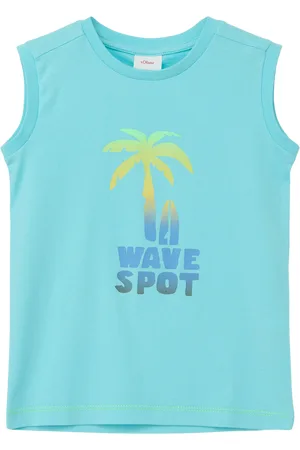QS by s.Oliver Ärmelloses T-Shirt mit Frontprint, Kinder