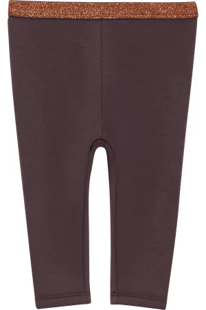 QS by s.Oliver Thermofleece-Leggins mit Glitzer-Elastikbund, Babys