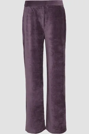QS by s.Oliver Elastische Wide Leg-Hose in Cordoptik, Damen