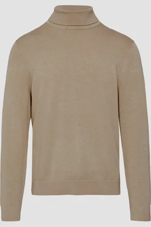 QS by s.Oliver Rollkragenpullover aus Baumwolle, Herren
