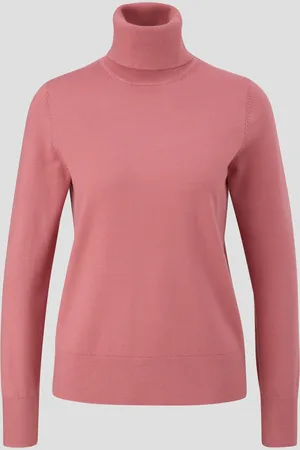 QS by s.Oliver Feinstrickpullover mit Rollkragen, Damen