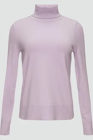 QS by s.Oliver Feinstrickpullover mit Rollkragen, Damen