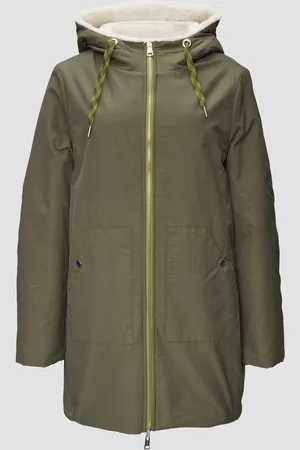 QS by s.Oliver Wendbarer Parka mit Kunstfell, Damen