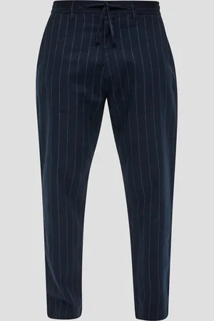QS by s.Oliver Relaxed: Chinohose aus Leinenmix, Herren