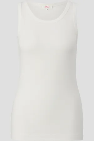 QS by s.Oliver Tanktop mit Rippstruktur, Damen