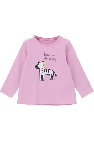 QS by s.Oliver Langarmshirt mit Artwork, Babys