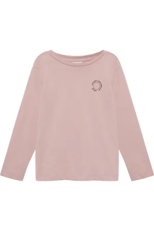 QS by s.Oliver Unisex Longsleeve aus Baumwolle mit kleinem Print-Detail, Kinder