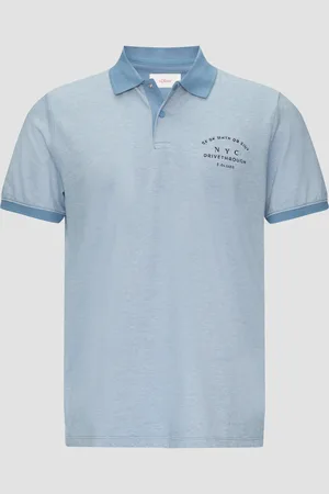 QS by s.Oliver Poloshirt aus Baumwollpiqué mit Kontrast-Details, Herren
