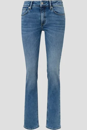 QS by s.Oliver Jeans Catie / Slim Fit / Mid Rise / Straight Leg, Damen