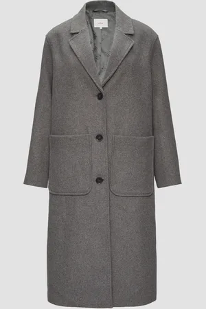 QS by s.Oliver Wollmantel im Relaxed Fit, Damen