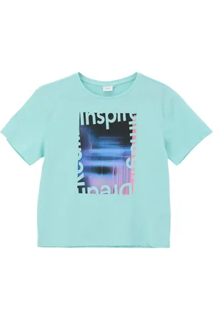 QS by s.Oliver T-Shirt mit Frontprint, Mädchen