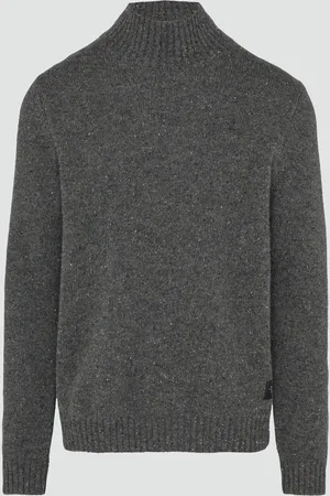 QS by s.Oliver Softer Stehkragenpullover aus reiner Wolle, Herren
