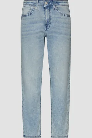 QS by s.Oliver Ankle-Jeans Franciz / Slim Boyfriend / Mid Rise / Tapered Leg, Damen
