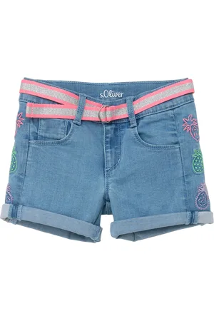 QS by s.Oliver Jeans-Shorts / Regular Fit / Mid Rise / Straight Leg, Kinder