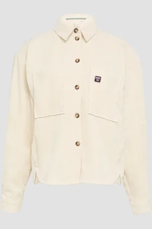 QS by s.Oliver Cord-Overshirt im Relaxed Fit, Damen